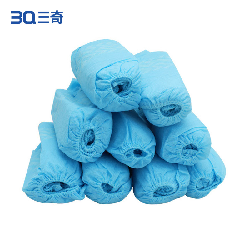 3Q 一次性防滑鞋套  带橡根底 100只/包 40*16